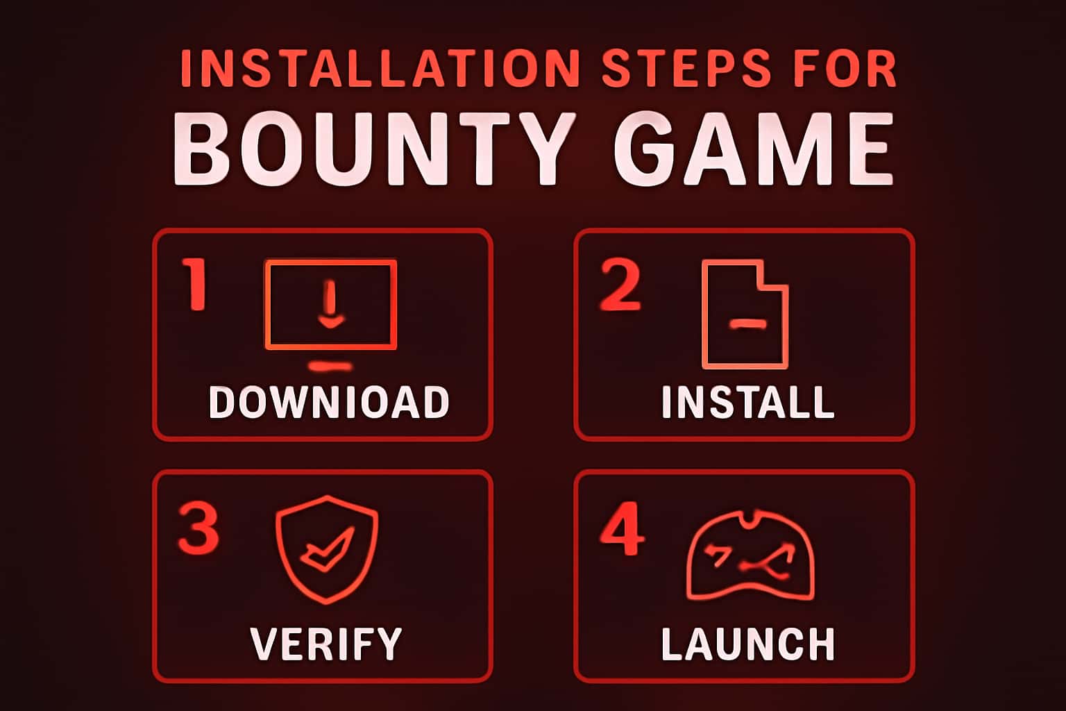 Installation Steps for Bounty Game representation