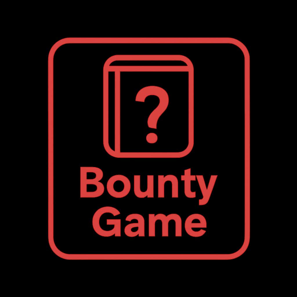 A simple badge representing the Bounty Game Login Guide.