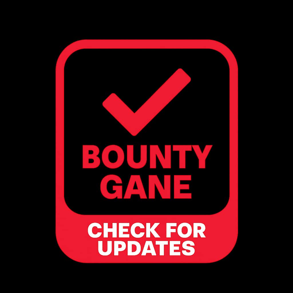An icon representing Bounty Game updates in a clean and professional design.