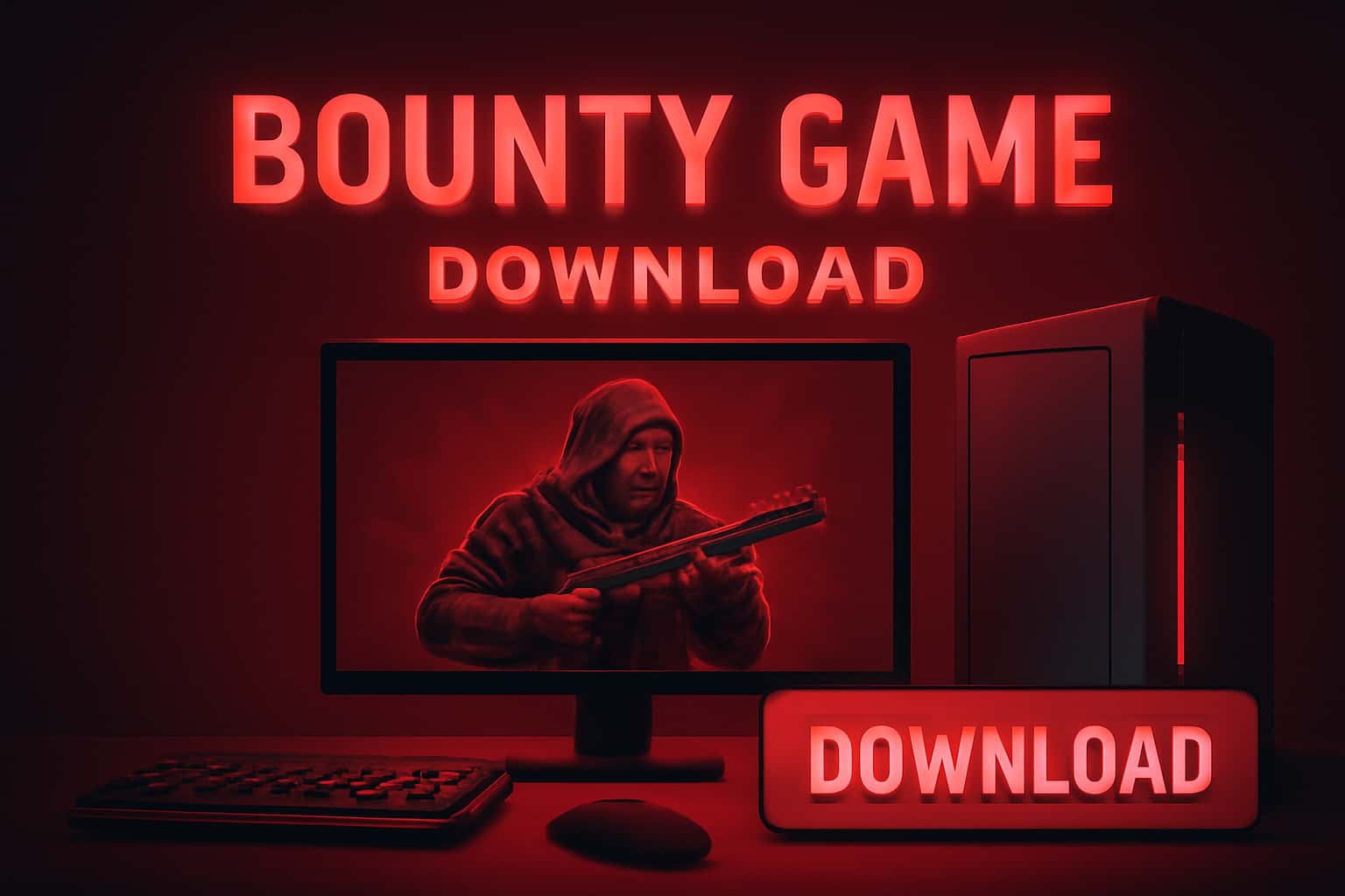 An informative visual representation of the Bounty Game Download process.