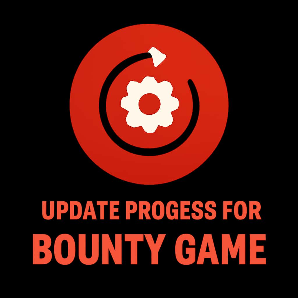 Icon illustrating the update process for Bounty Game.